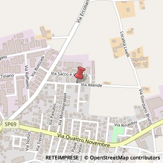 Mappa Via Salvator Allende, 21, 25013 Carpenedolo, Brescia (Lombardia)