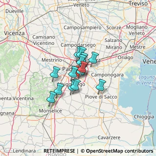 Mappa Via Antonio da Rio, 35127 Padova PD, Italia (7.47214)