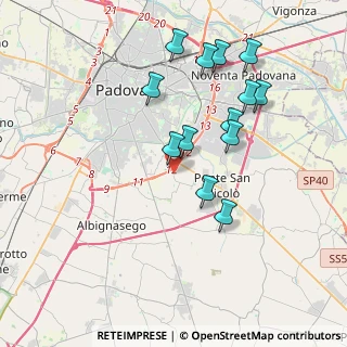 Mappa Via Antonio da Rio, 35127 Padova PD, Italia (3.67692)