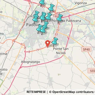 Mappa Via Antonio da Rio, 35127 Padova PD, Italia (4.35)
