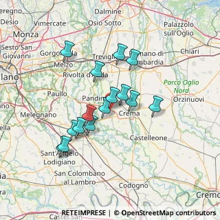 Mappa Via Milano, 26010 Bagnolo Cremasco CR, Italia (11.88533)