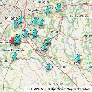 Mappa Via Alessandro Volta, 20070 Dresano MI, Italia (9.7685)