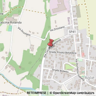 Mappa Via Circonvallazione, 4, 10011 Agliè, Torino (Piemonte)