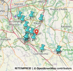 Mappa Via Pasteur, 26837 Mulazzano LO, Italia (6.76714)