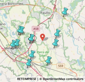 Mappa Via Pasteur, 26837 Mulazzano LO, Italia (4.14333)