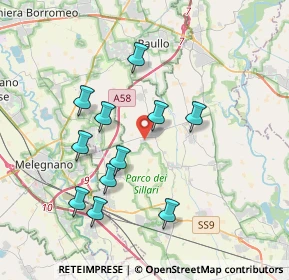 Mappa Via Pasteur, 26837 Mulazzano LO, Italia (3.56091)