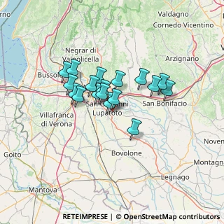 Mappa Via Cà del Maddalinetti, 37059 Zevio VR, Italia (9.83111)