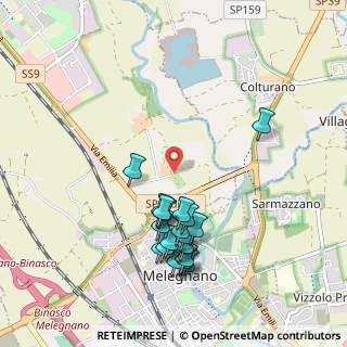 Mappa Via Rocca Brivio, 20077 Melegnano MI, Italia (0.992)