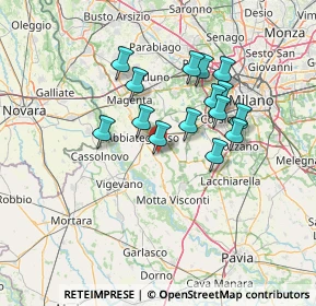 Mappa Via Lattuada, 20081 Morimondo MI, Italia (11.66867)