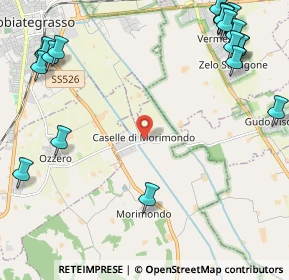 Mappa Via Lattuada, 20081 Morimondo MI, Italia (3.2175)