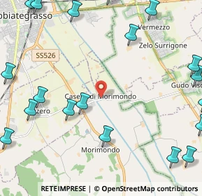 Mappa Via Lattuada, 20081 Morimondo MI, Italia (3.307)