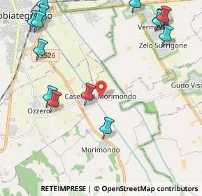 Mappa Via Lattuada, 20081 Morimondo MI, Italia (2.90786)