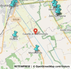 Mappa Via Lattuada, 20081 Morimondo MI, Italia (3.28333)