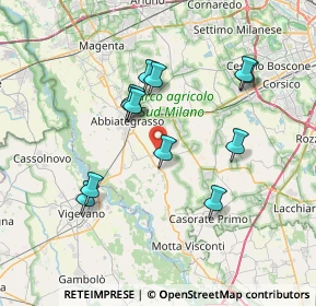 Mappa Via Lattuada, 20081 Morimondo MI, Italia (6.68167)