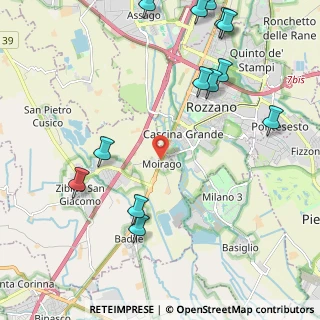 Mappa SS 35, 20089 Rozzano MI, Italia (2.80923)