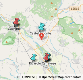 Mappa Frazione Sant'Antonio, 10081 Castellamonte TO, Italia (4.13818)