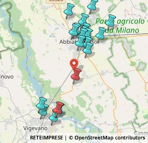 Mappa Quartiere Mirabella, 20080 Ozzero MI, Italia (4.058)