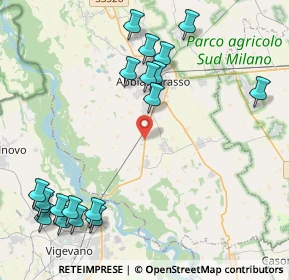 Mappa Quartiere Mirabella, 20080 Ozzero MI, Italia (5.31579)