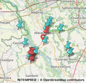 Mappa Quartiere Mirabella, 20080 Ozzero MI, Italia (7.073)