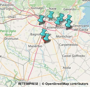 Mappa Via Giovanni Maria Bravo, 25024 Leno BS, Italia (12.89286)