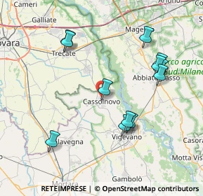 Mappa Via delle Noci, 27023 Cassolnovo PV, Italia (7.9175)