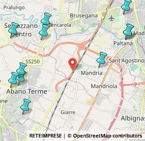 Mappa Via Chioggia, 35142 Padova PD, Italia (3.05909)