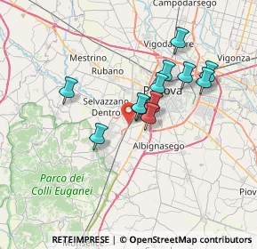 Mappa Via Chioggia, 35142 Padova PD, Italia (5.62)