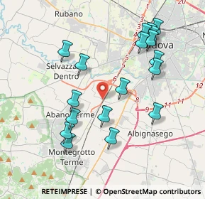 Mappa Via Chioggia, 35142 Padova PD, Italia (4.035)