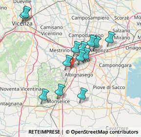 Mappa Via Chioggia, 35142 Padova PD, Italia (13.53)