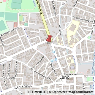 Mappa Via Brescia, 3, 25024 Leno, Brescia (Lombardia)