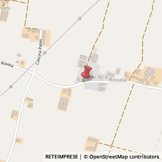 Mappa Via Rovata, 6, 25012 Calvisano, Brescia (Lombardia)