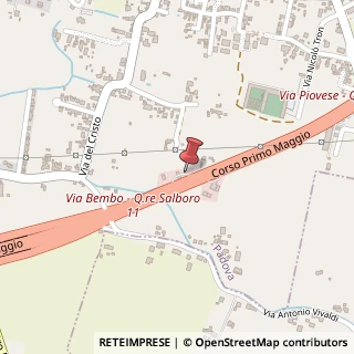 Mappa Corso Primo Maggio, 4, 35127 Padova, Padova (Veneto)