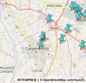 Mappa Via Salvador Allende, 25013 Carpenedolo BS, Italia (2.65)