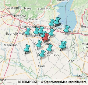 Mappa Via Salvador Allende, 25013 Carpenedolo BS, Italia (10.0595)