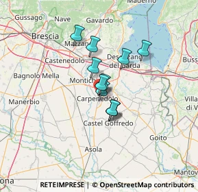 Mappa Via Salvador Allende, 25013 Carpenedolo BS, Italia (8.26636)