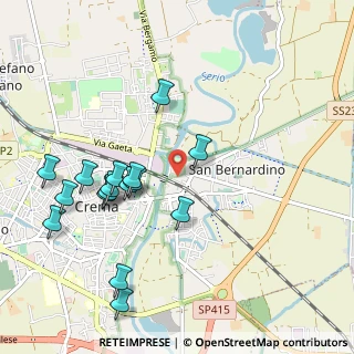Mappa Via Miglioli, 26013 Crema CR, Italia (1.06375)