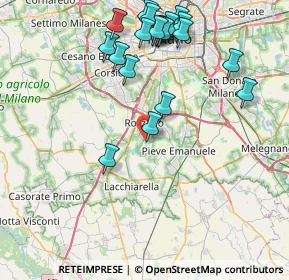Mappa Residenza Salici, 20080 Basiglio MI, Italia (9.045)