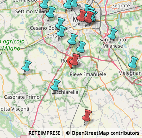 Mappa Residenza Salici, 20080 Basiglio MI, Italia (9.347)