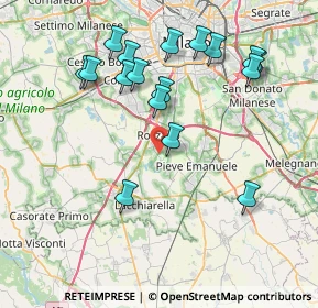 Mappa Residenza Salici, 20080 Basiglio MI, Italia (8.15412)