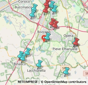 Mappa Residenza Salici, 20080 Basiglio MI, Italia (4.78294)