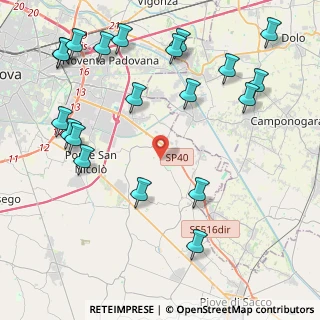 Mappa Via della Resistenza, 35020 Saonara PD, Italia (5.34)