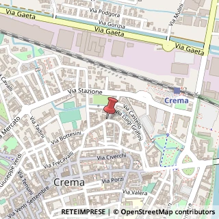 Mappa Via Borgo San Pietro, 39, 26013 Crema, Cremona (Lombardia)