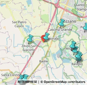 Mappa Viale Longarone, 20080 Zibido San Giacomo MI, Italia (3.411)