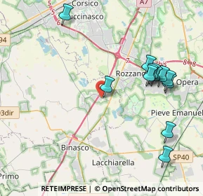 Mappa Viale Longarone, 20080 Zibido San Giacomo MI, Italia (4.3525)