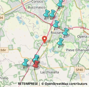Mappa Viale Longarone, 20080 Zibido San Giacomo MI, Italia (4.25727)