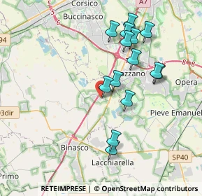 Mappa Viale Longarone, 20080 Zibido San Giacomo MI, Italia (3.64286)