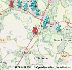 Mappa Viale Longarone, 20080 Zibido San Giacomo MI, Italia (4.73917)