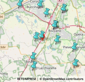 Mappa Viale Longarone, 20080 Zibido San Giacomo MI, Italia (4.54857)