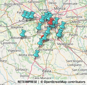 Mappa Viale Longarone, 20080 Zibido San Giacomo MI, Italia (12.2315)