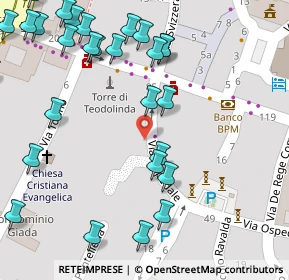 Mappa Via Ospedale, 13048 Santhià VC, Italia (0.08214)